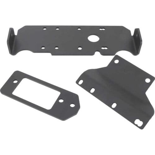 Hand Thread Steering Tie Rod atv accessories UTV Winch Mount Kit 101285 Mounting Plate Fit for Honda Pioneer 1000/1000