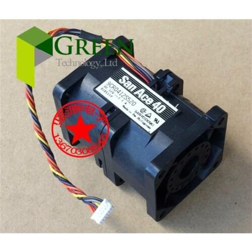 SANYO San Ace 40 Fan 9CR0412S520 for SC1425 F7007 4056 40*40*56MM fan 12V 1.1A Server Industrial server cooling fan with 6wires