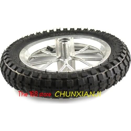Scooter Aluminum Alloy Wheels and Tyres 12 1/2*2.75 Wheel Tyre12.5 Inch 12 1/2x2.75 for Razor Dirt Bike Rocket MX350 MX400