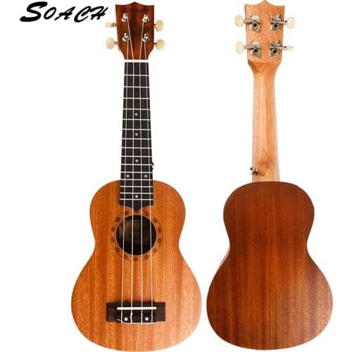 SOACH ukulele rosewood fingerboard 21inch beginner unisex mahogany guitar 4 string guitar instrument
