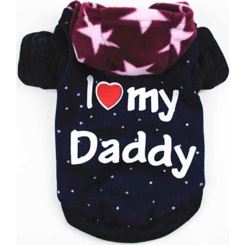 Warm Fleece Pet Dog Clothes Cute Letter Printed Pet Coat Puppy Dogs Shirt Jacket French Bulldog Pullover Camouflage Dog Clothing