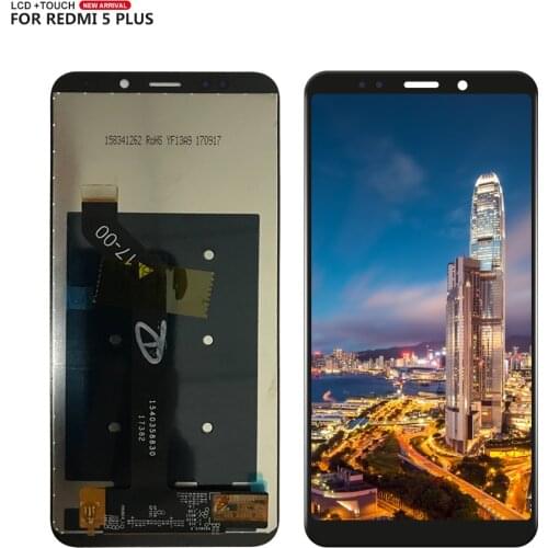 AAA Quality LCD For Xiaomi Redmi 5 Plus LCD Display Touch Screen Digitizer Assembly + Frame For Hongmi 5 Plus Redmi5 Plus LCD
