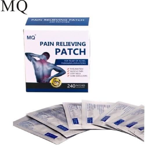 MQ 240 Pcs/box Chinese Plaster Medicine for The Treatment Of Muscle Pain Arthralgia Back Pain Plaster Relieve Pain Quickly