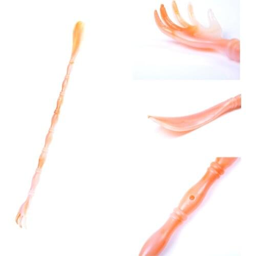 48*3.5*2cm 1PCS Plastic Stick Lifter Shoehorn Practical Multifunctional Long Shoe Horn and Scratching