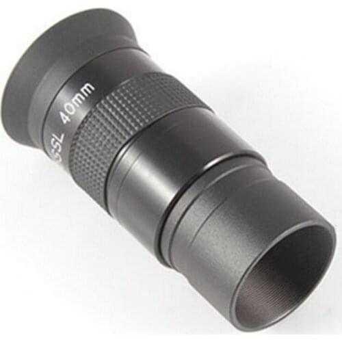 Agnicy 1.25 Inch PLOSSL PL40mm Eyepiece Series 500 1.25 Inches 31.7mm Low Magnification Multi-layer Coating Lens Eyepiece