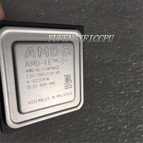 AMD-K6-2/475ACZ Antique cpu collection testimony of history antique computer accessories