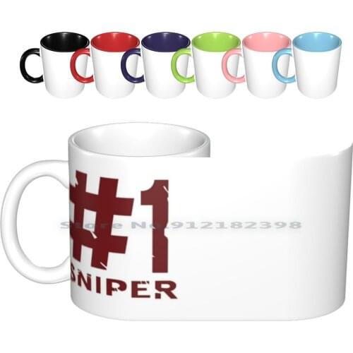 Team Fortress 2 / Sniper #1 Mug Ceramic Mugs Coffee Cups Milk Tea Mug Tf2 Team Fortress 2 Team Fortrss 2 Tf2 Game Valve Fps