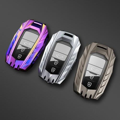 Key Cover Bag Alloy Key Case TPU for Toyota Corolla Camry CHR Avalon Levin IZOA Key Shell Car Accessories Key Chains