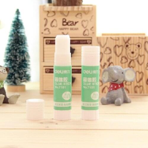 DeLi 7102 PVA Solid Glue Stick 9g Solid Glue High Quality Safety Glue Stick Student Stationery Office for School Supplies 2020
