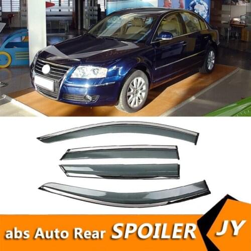 For Volkswagen Passat 2005-2007 Window Visor Vent Shades Sun Rain Deflector Guard For s Auto Accessories 4PCS/SET