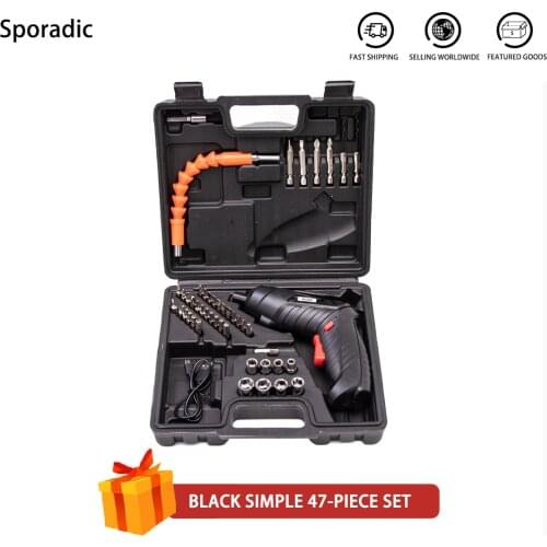 Screwdriver Power tools Combo Set Cordless Drill lithium Battery Drills Twistable Handle Flashlight For Woodworking Power Tool