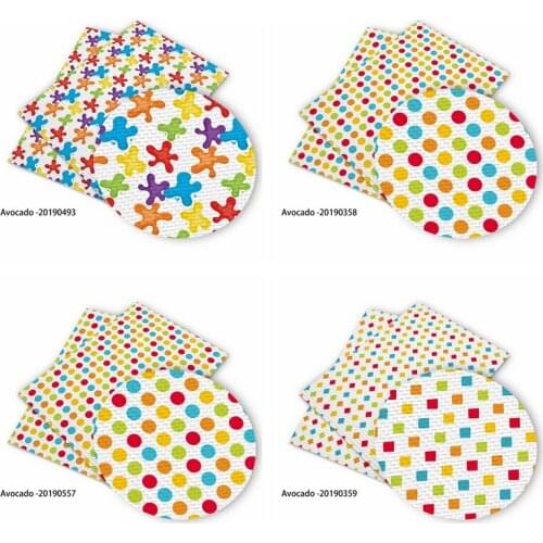Huangtao Diy 50X150cm Colorful Dot Printing Cartoon Character Pattern Double Brush Poly Fabric By Yard 100% Polyester Fabric
