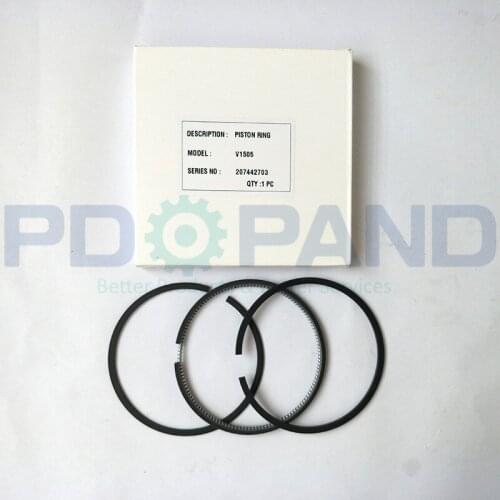 Diesel Engine V1505 Piston Rings Set 207442703 forKubota KX71H KX91-2 excavators