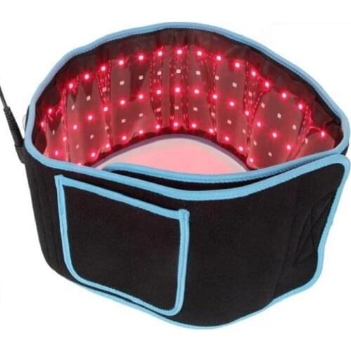 Customizable Led Infrared Waist Back Pain Weight Loss Joints Relief 660nm 850nm Pad Flexible Pad Red Light Therapy Belt
