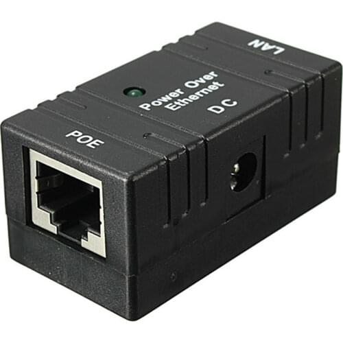 10M/100Mbp Passive POE Power Over Ethernet RJ-45 Injector Splitter Wall Mount Adapter For CCTV IP Camera Networking