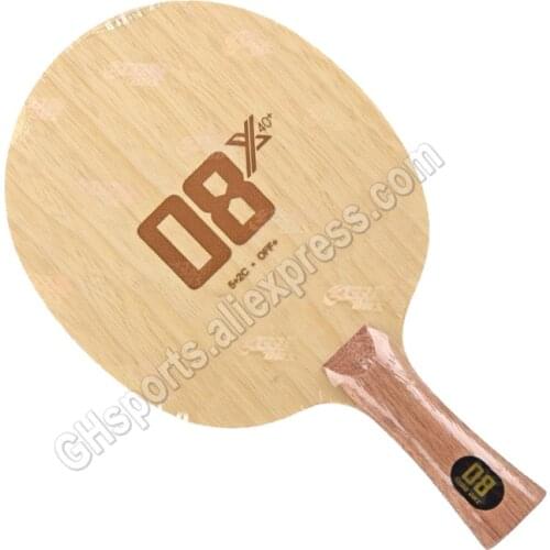 New DHS 08X Table Tennis Blade (Big Head, Defensive Chop Attack) Original DHS 08 X 08-X Chop CARBON Racket Ping Pong Bat Paddle