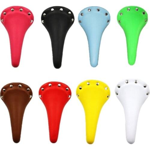 Dead fly bike multi-color saddle colorful orange dead coaster seat road bike seat bicycle accessories bicycle seat cushion