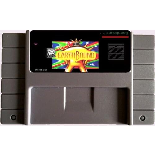 Save File Earthbound NTSC 16 Big Gray Game Card For USA Version Game Player