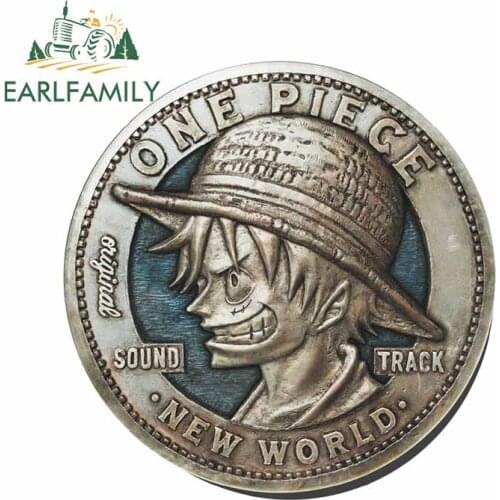 EARLFAMILY 13cm For ONE PIECE Fine Decal Personality Car Stickers Vinyl Material Suitable for RV Waterproof Decoration