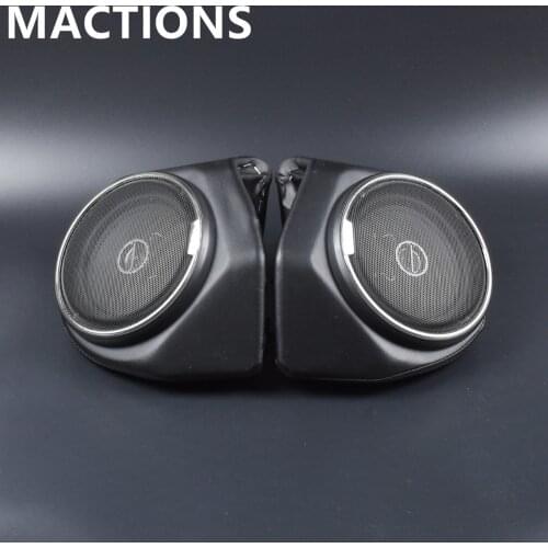 Motorcycle Backrest Tour Pak Pack Rear Speaker For Harley Touring Street Glide Road King FLHR FLHX 2014 2015 2016 2017-2020 2019