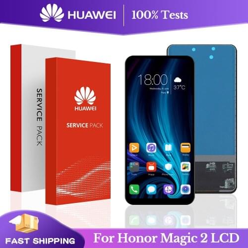 100% Tested For HUAWEI Honor Magic 2 LCD Display Touch Screen Digitizer Assembly Replacement no For Huawei Honor Magic 2 lcd