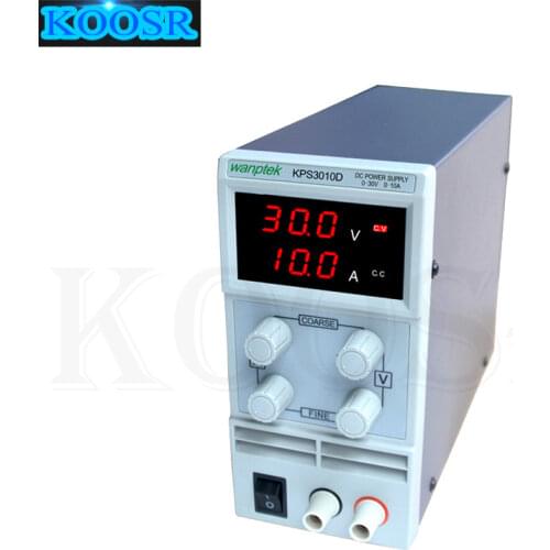 KPS3010D DC power supply Adjustable laboratory Power Supply 220V voltage regulator 0-30V 10A AC 110V/220V 50/60Hz