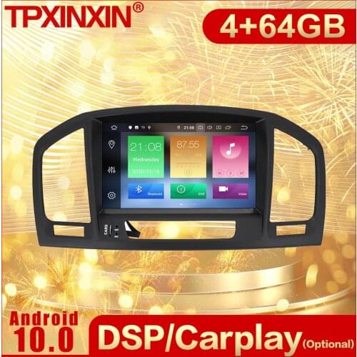 2 Din Carplay Android Radio Receiver Multimedia Stereo For Opel Insignia 2008 2009 2010 2011 2012 2013 GPS BT Recorder Head Unit