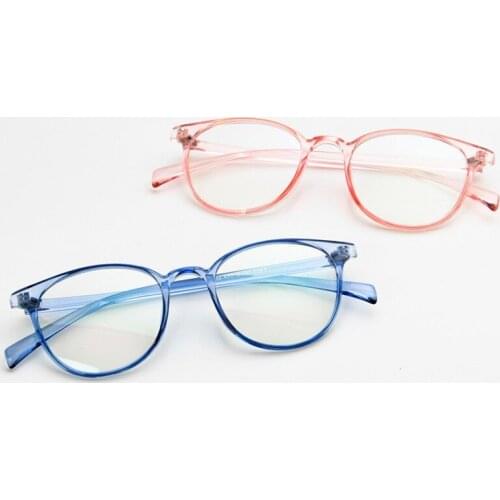 Retro Roundx Reading Eyeglasses Men Women Vintage Computer Transparent Eye Glasses Frame Myopia Oculos De Grau Femininos