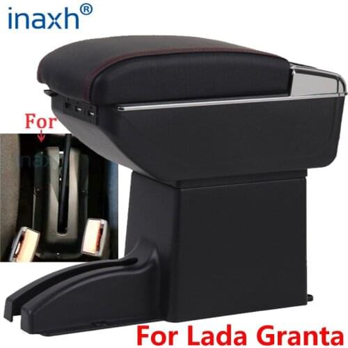 For Lada Granta Armrest For Lada Granta Car Armrest box central Store content Storage box Arm Auto accessories Interior details