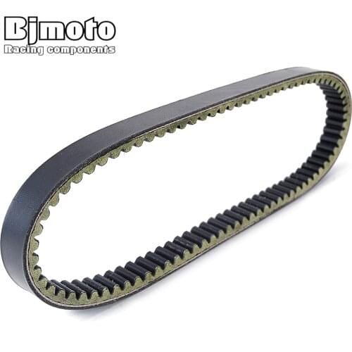 BJMOTO Motorcycle Clutch Belt Drive Belt For Honda CN250 Helix CN250 Spazio 86-07 for Suzuki UC125/UC150 Epicuro UH125 Burgman