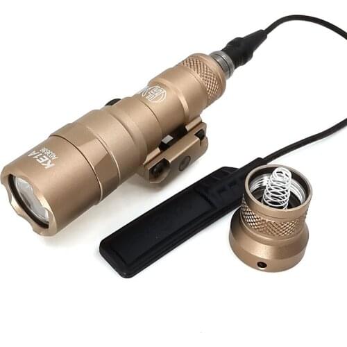 Tactical M300B Light Outdoor Rifle Wapens Flashlight 400 lumen Weapon Light LED Lanterna Fit 20mm Rail Hunting Scope