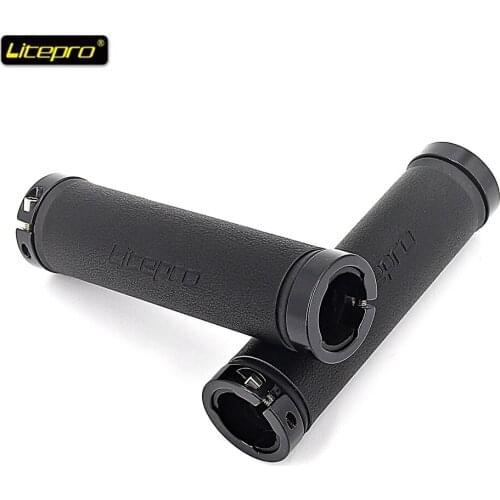 Litepro Bike Grips Bicycle mtb Grips Ultralight Handlebar Grips Bicycle PU Leather Hand Grip Bicycle Goods Bike Accessories