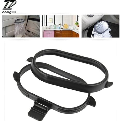 ZD Car Interior Storage For Mercedes Benz W203 W211 W204 W210 W205 AMG BMW F10 E34 E30 F20 X5 E70 X4 Rubbish Bin Trash Bag Rack