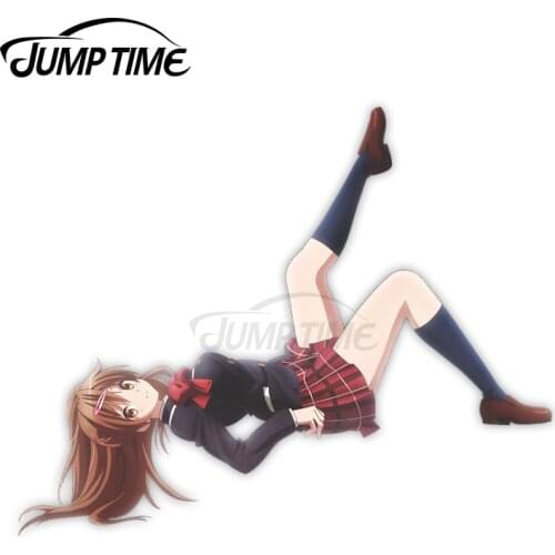 Jump Time Chuunibyo Demo Koi ga Shitai! Nibutani Shinka 10.5 Anime Sexy Girl Vinyl Decal Waifu Car sticker