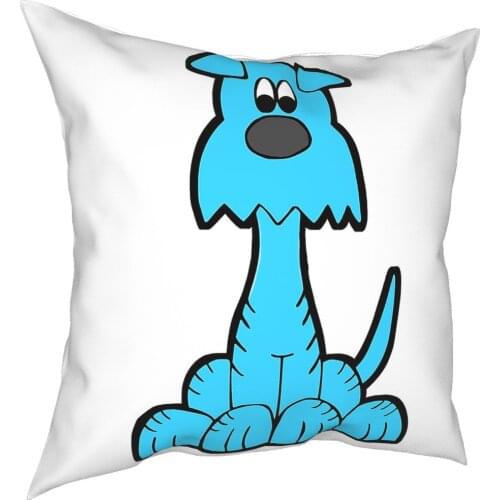 Funny Dog Paradise Pd Bullet Cartoon Square Pillow Case Polyester Decorative Pillow Funny Cushion Covers