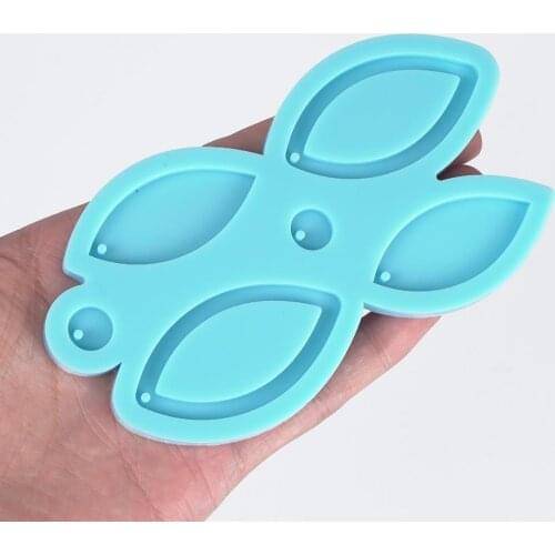 1 Piece Oval Silicone Earring Mold | Drop Resin Mold | Epoxy Mold | Silicone Mold 10340750