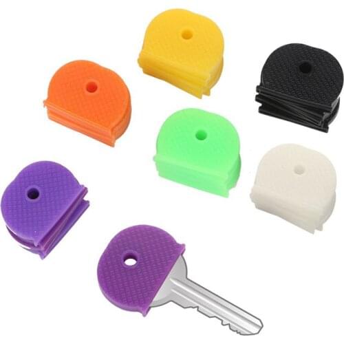 30 PACK Coloured KEY TOP COVERS Head/Caps/Tags/ID Markers mixed toppers