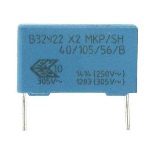5PCS 0.33UF 305V Safety B32922 X2 MKP / SH from 1.5CM