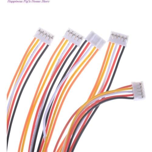 5PCS/LOT Mini Micro JST 2.0MM PH 5-Pin Connector plug with Wires Cables 200MM High Quality