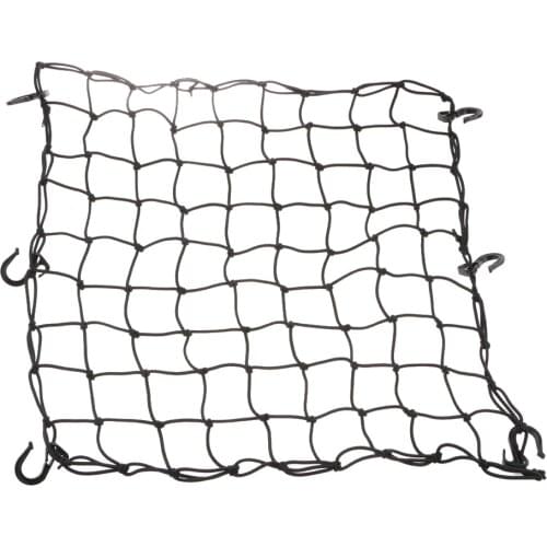 60*60cm Roof Top Rack Elasticated Net Luggage Carrier Cargo Basket Holder Made of Latex + Plastic