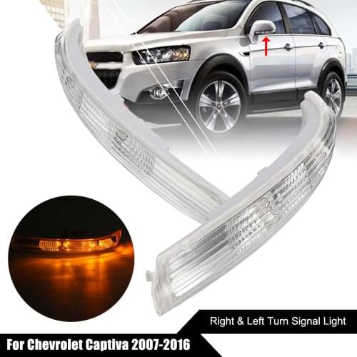 Car Side Mirror LED Lamp Rear View Mirror Turn Signal Light for Chevrolet Captiva 2007-2011 2012 2013 2014 2015 2016