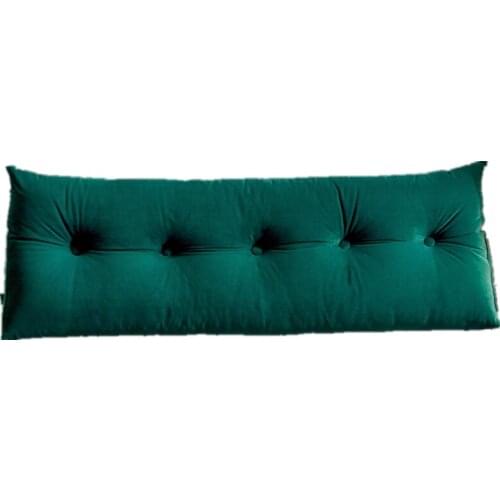Big backrest waist cushion triangle double long pillows for queen twin bed