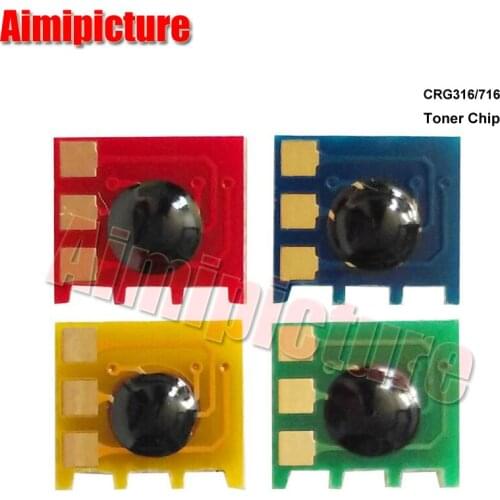 CRG116 CRG-116 CRG-316 CRG-416 CRG-716 CRG316 CRG416 CRG716 Toner Chip for Canon LBP-5050/5050n MF-8030n/MF-8050n 20PCS/LOT