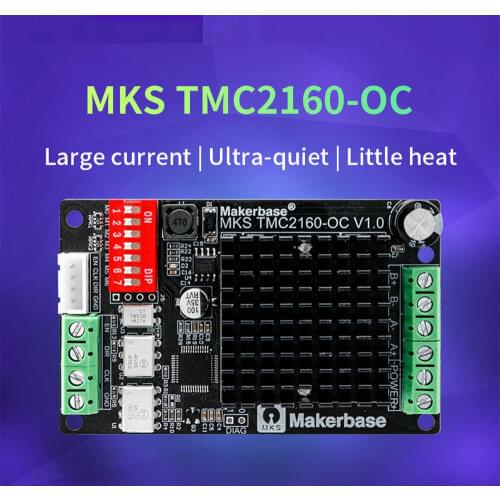 Makerbas MKS TMC2160_OC TMC2160 Stepper motor driver CNC 3D Printer parts high torque ultra quite for Gen L SGen