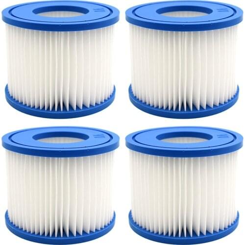 Swimming Pool Filter for Bestway Flowclear Size VI Replacement Filter Cartridge for Lay-Z-Spa - Miami Vegas Palm Springs Paris