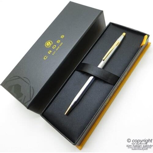Cross 3302 Century Classic Medalist Golden Ballpoint Pen | Cross Pen | İsme Special Pen