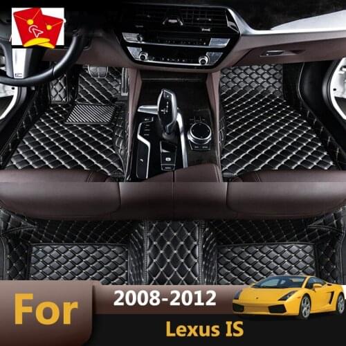Carpets For Lexus IS IS250 IS350 2012 2011 2010 2009 2008 Car Floor Mats Auto Interiors Accessories Covers Dash Foot Mats