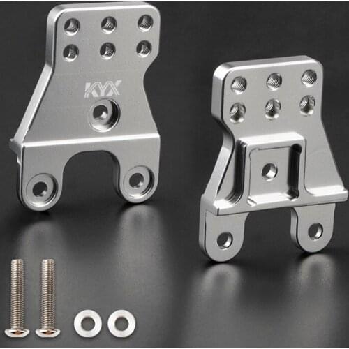KYX Racing CNC Machined Aluminum Suspension Bracket Shock Towers Upgrades Parts Accessories for RC Crawler Car Tamiya CC02
