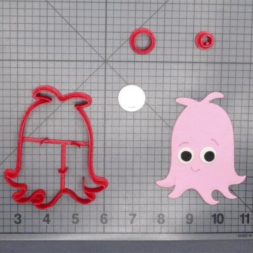 Pearl Octopus cutting machine set baking tool Flip cake mold cake decoration PLA3D printing