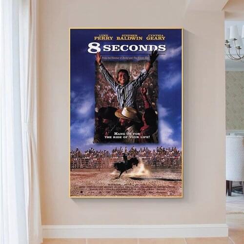 SP002 Silk Cloth Wall Poster 8 SECONDS Movie Art Home Decoration Gift